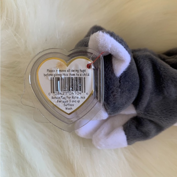 **NWT RARE COLLECTIBLE BEANIE BABY NANOOK NWT** - Picture 4 of 11